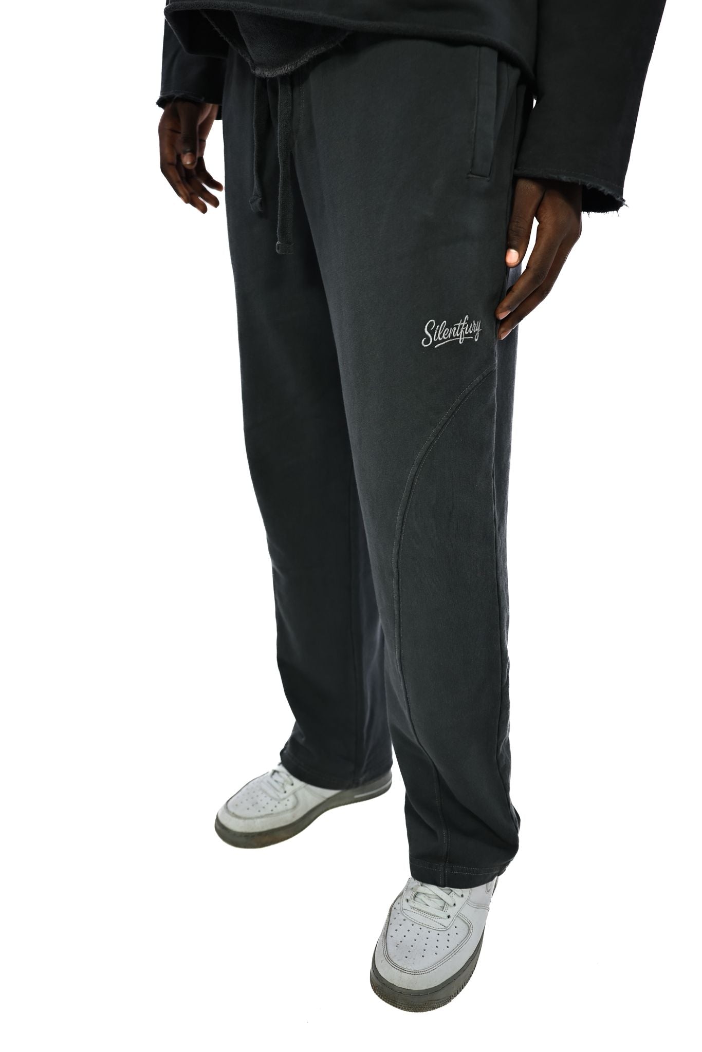 Washed Core Unisex Sweatpants – Dark Grey