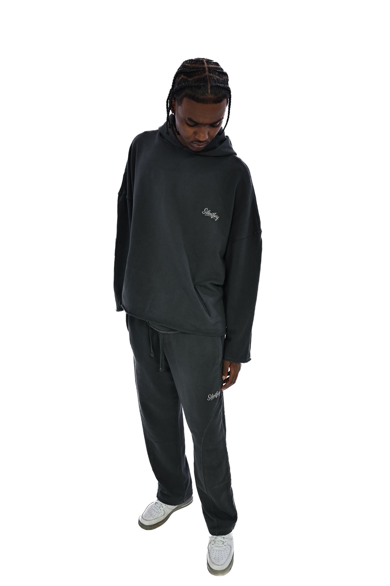 Washed Core Unisex Sweatpants – Dark Grey